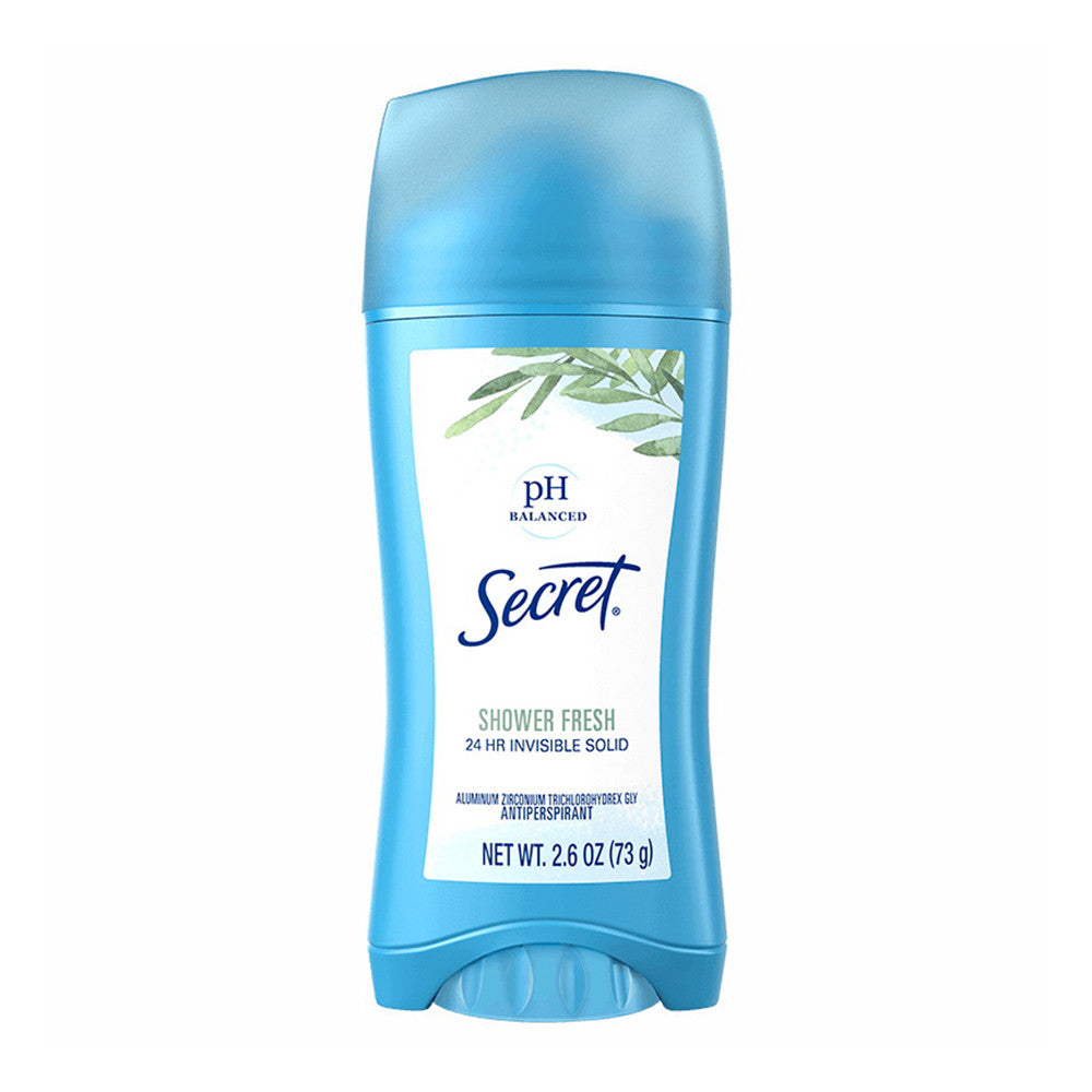 Secret Shower Fresh Invisible Solid Antiperspirant and Deodorant, 2.6 Oz